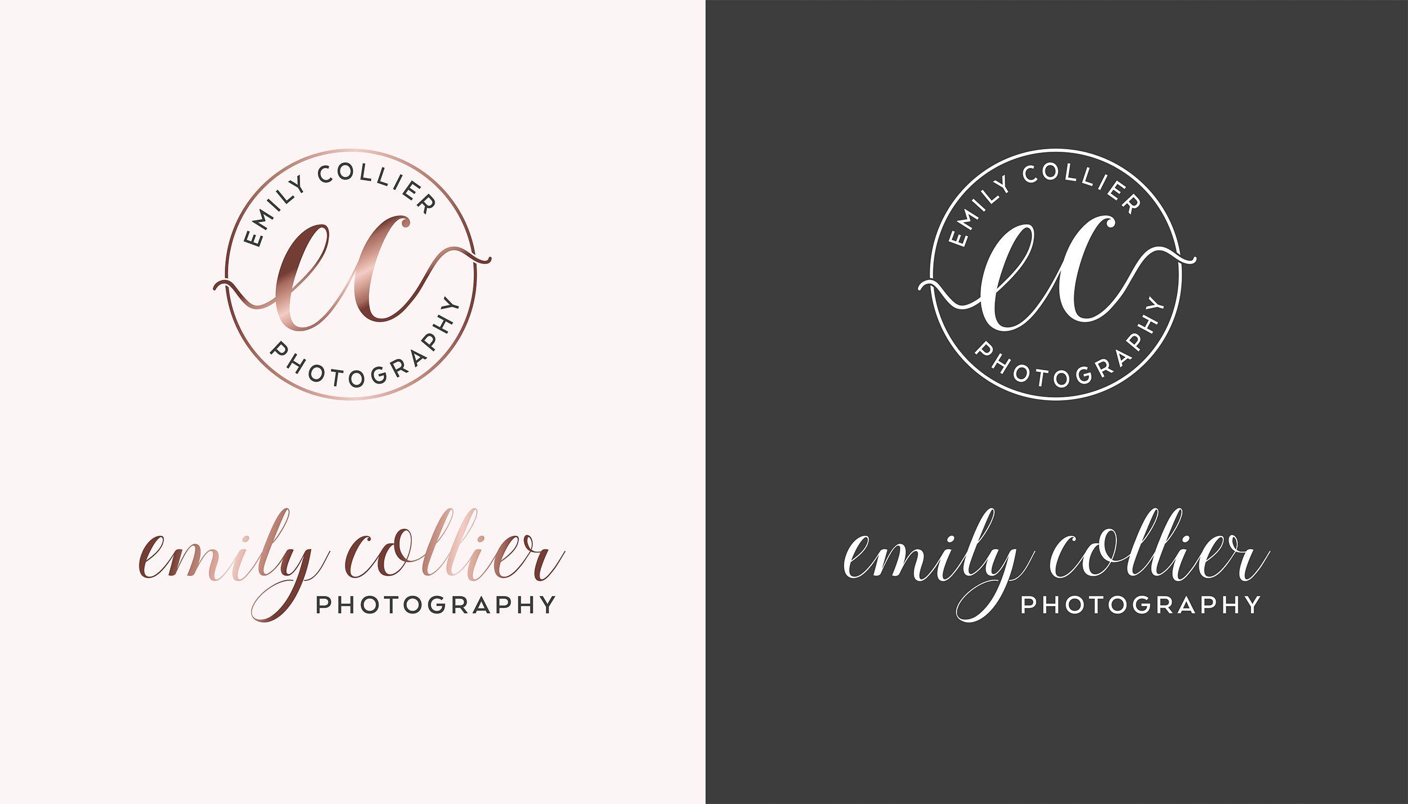 EC Logo - Logo Design, Business Cards & Website for EC Photography. Freelance