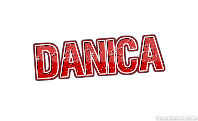 Danica Logo - Danica Logo | Free Name Design Tool from Flaming Text