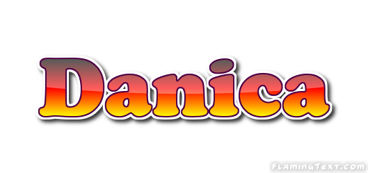 Danica Logo - Danica Logo | Free Name Design Tool from Flaming Text