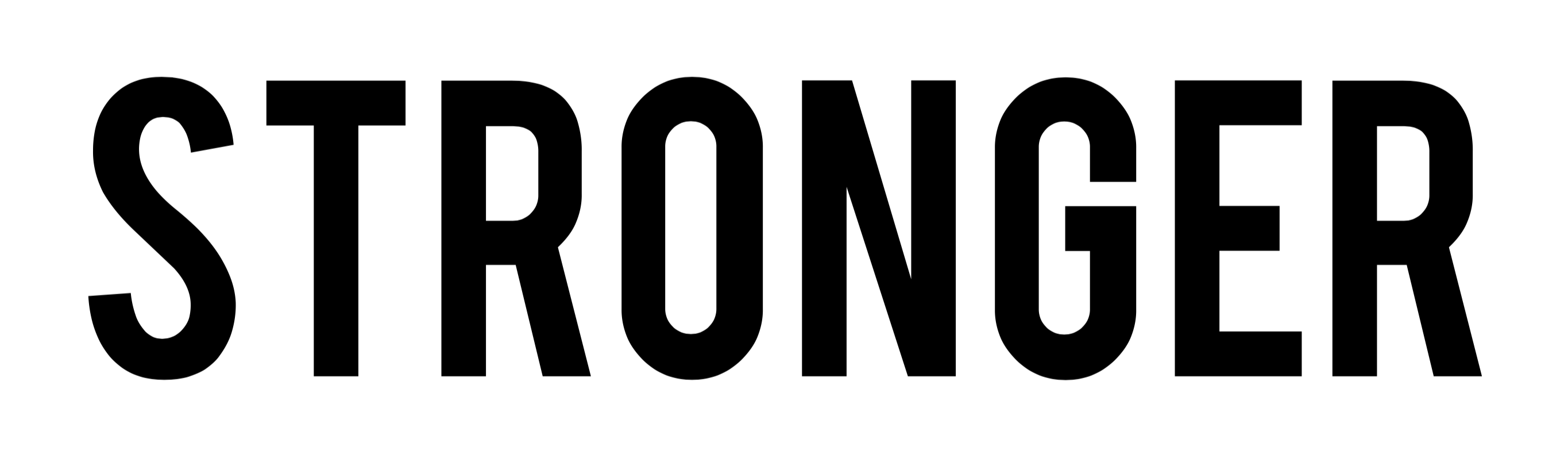 Stronger Logo - Think you've found fake STRONGER products online? Report it here