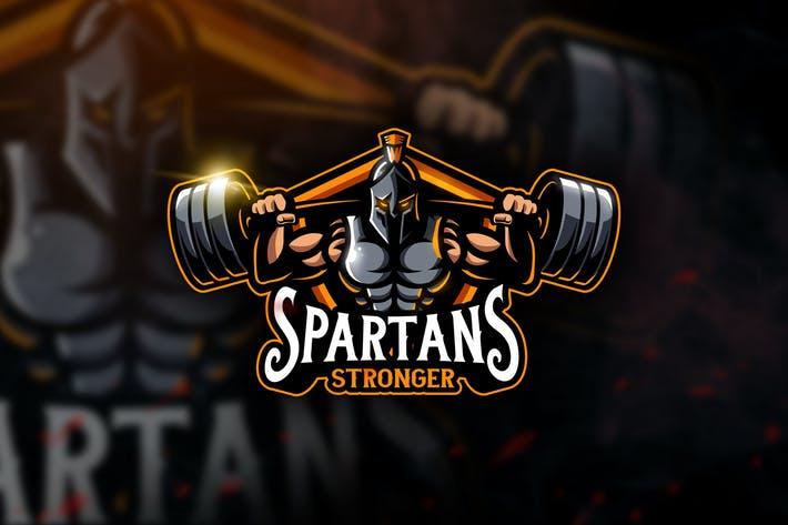 Stronger Logo - Spartans Stronger & Esport Logo by aqrstudio on Envato Elements