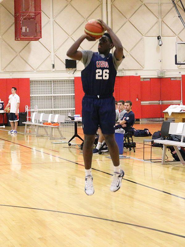 Jawun Logo - USA Basketball - Jawun Evans Goes International