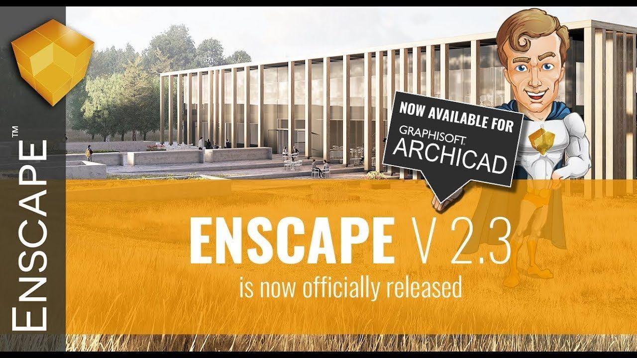 Enscape Logo - Enscape 2.3 for Revit, SketchUp, Rhino & ArchiCAD