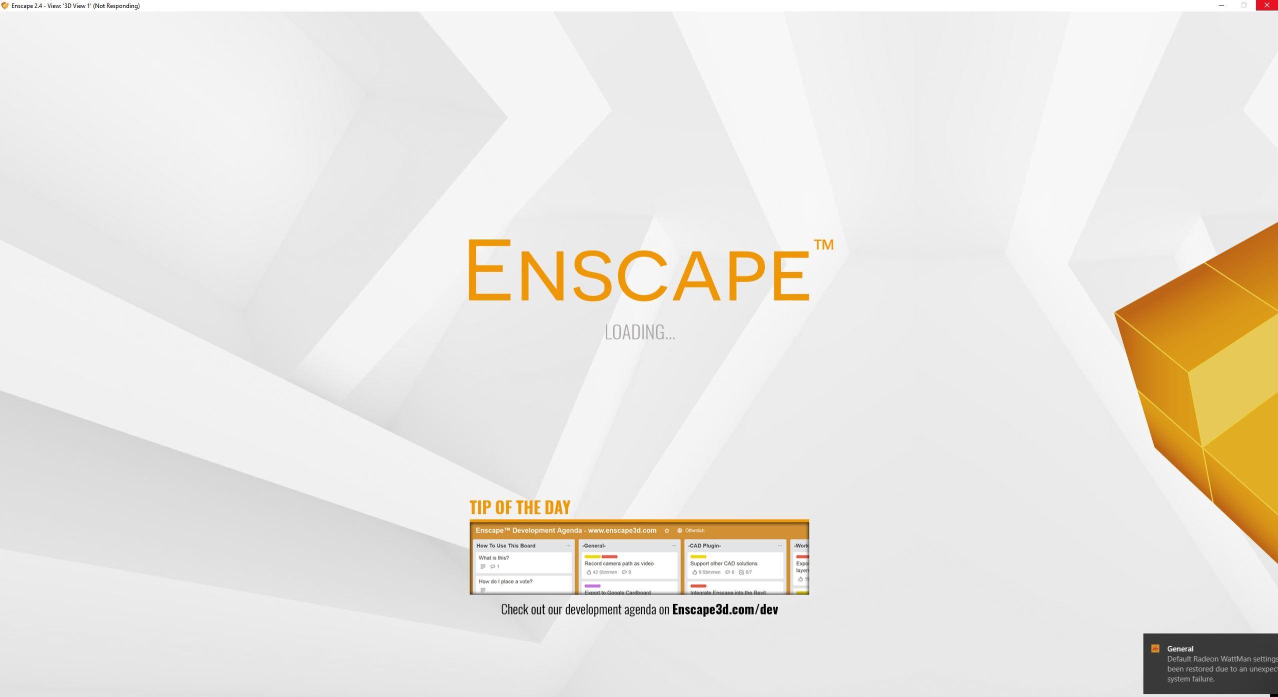 Enscape Logo - Enscape GPU issue - Revit - Enscape Community Forum