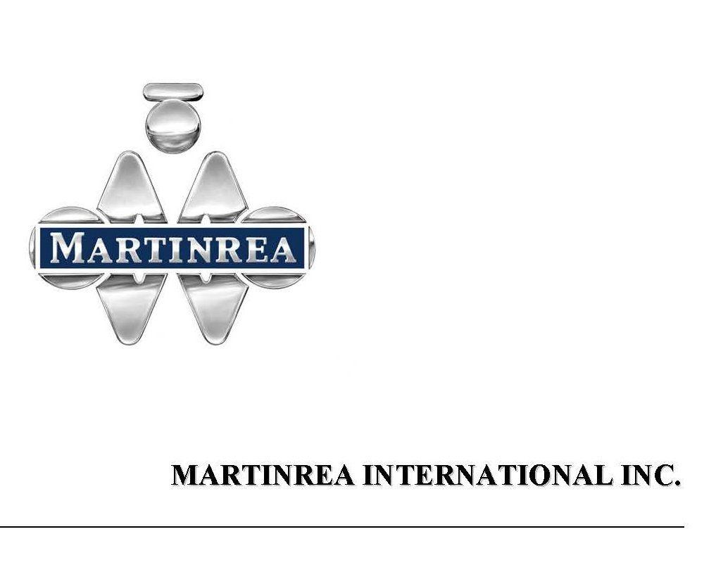 Martinrea Logo - Penny Stock Journal: Martinrea International Inc. - MRE.t