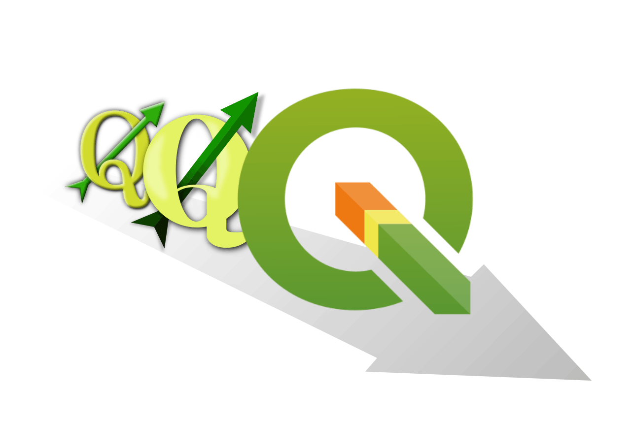 QGIS Logo - Logo Evolution