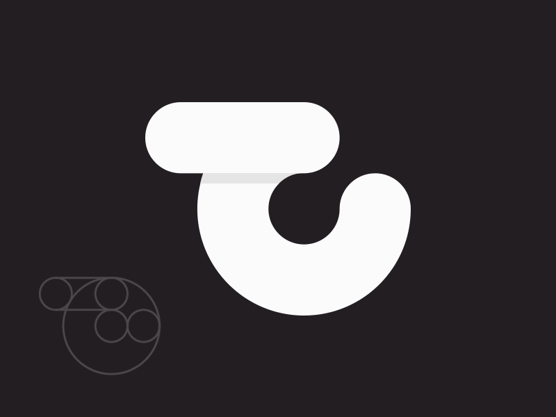 Trach Logo - trach.co T logo by Jack (D. H. Lande) on Dribbble