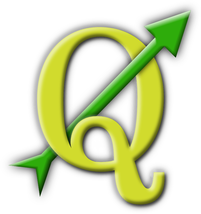 QGIS Logo - Style Guide Application Issue Tracking