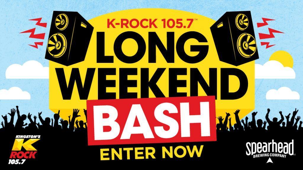 K-Rock Logo - Long Weekend Bash - K-ROCK 105.7