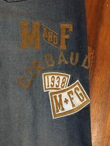 Girbaud Logo - Details about MARITHE FRANCOIS GIRBAUD LOGO MENS RELAXED BLUE JEAN SIZE 42W  x 33L PREOWNED