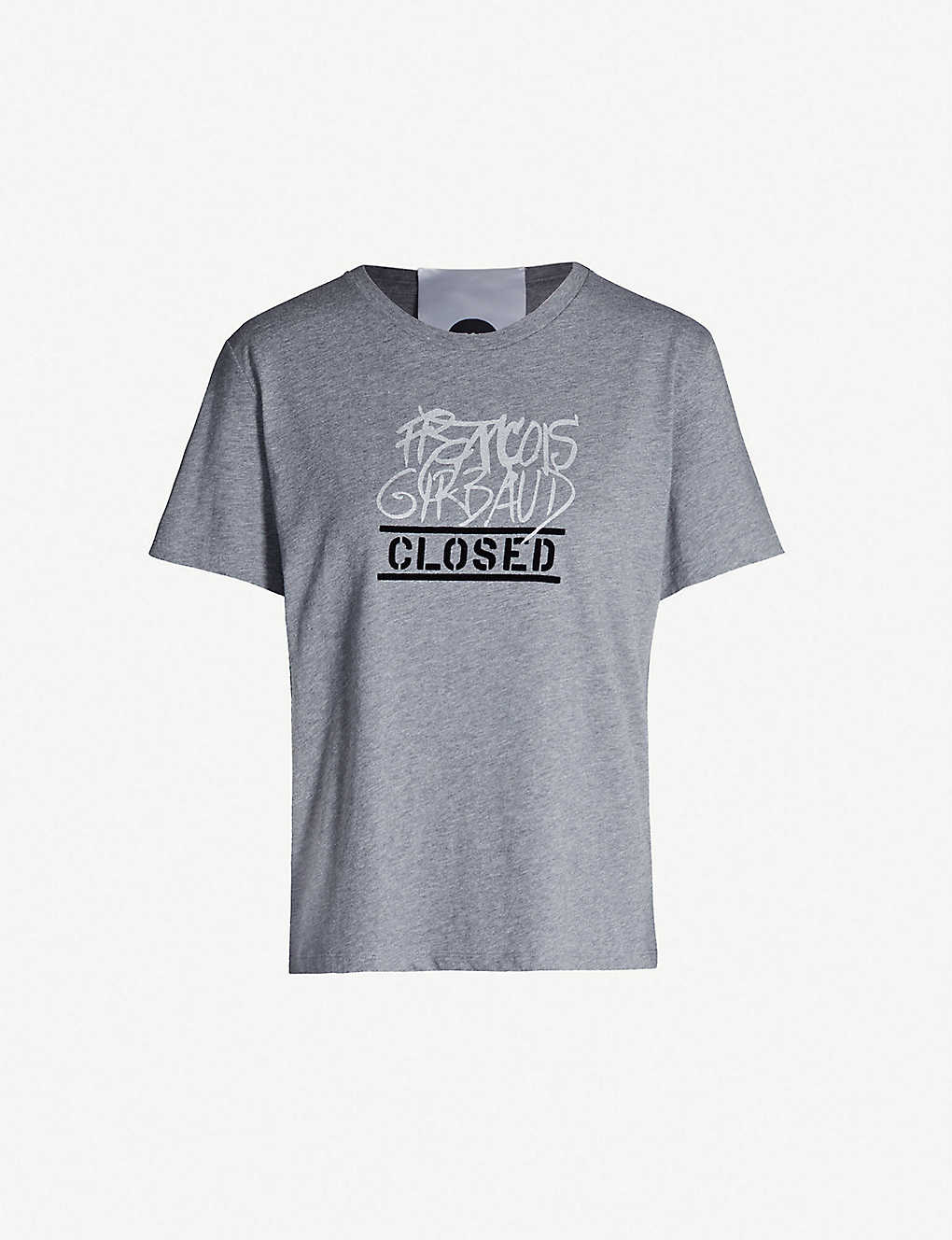 Girbaud Logo - CLOSED X Girbaud Logo Print Cotton Jersey T Shirt
