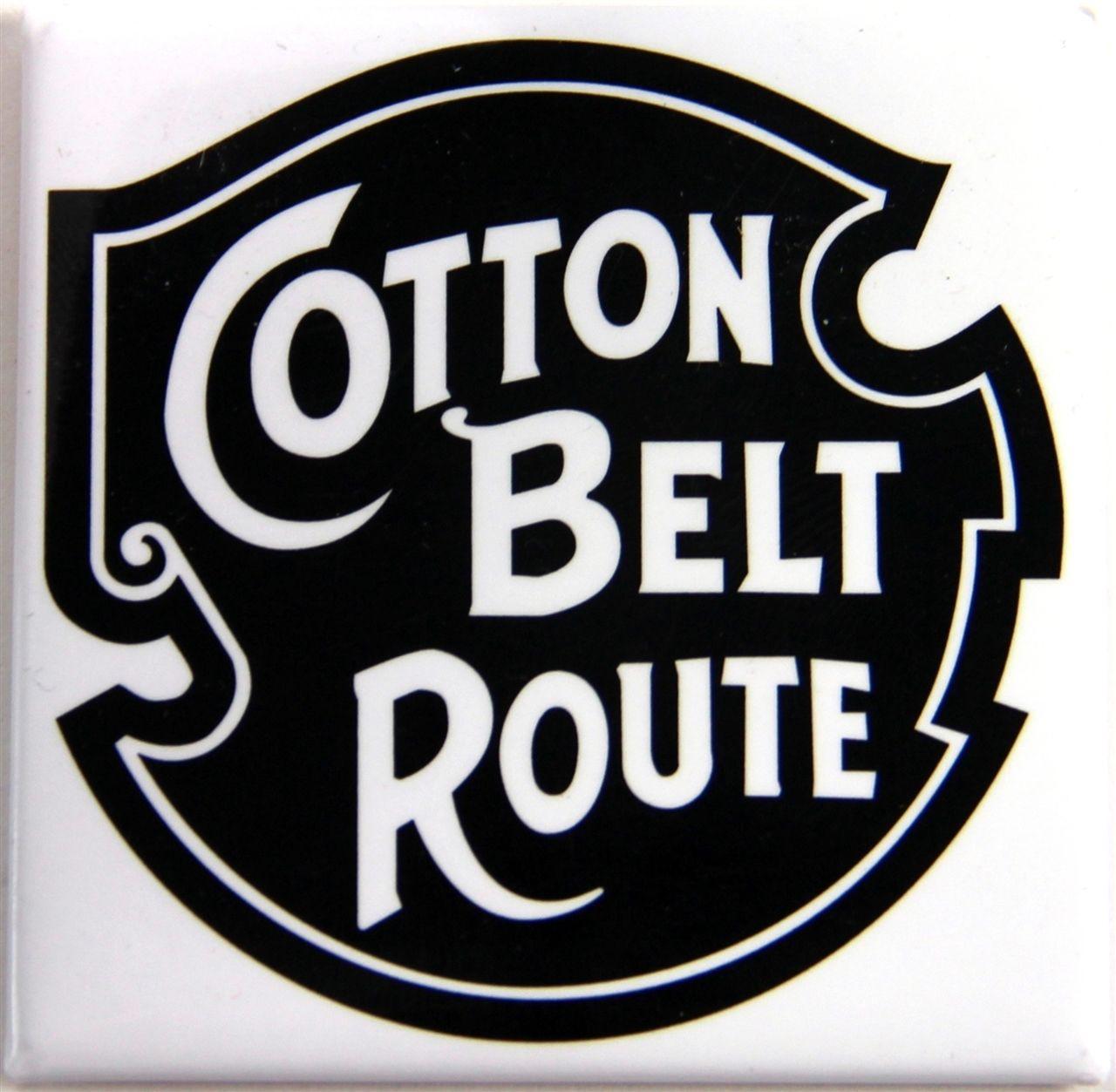 Bzz Logo - Country Trains RMCBZZ Cotton Belt Route Logo Refrigerator Magnet