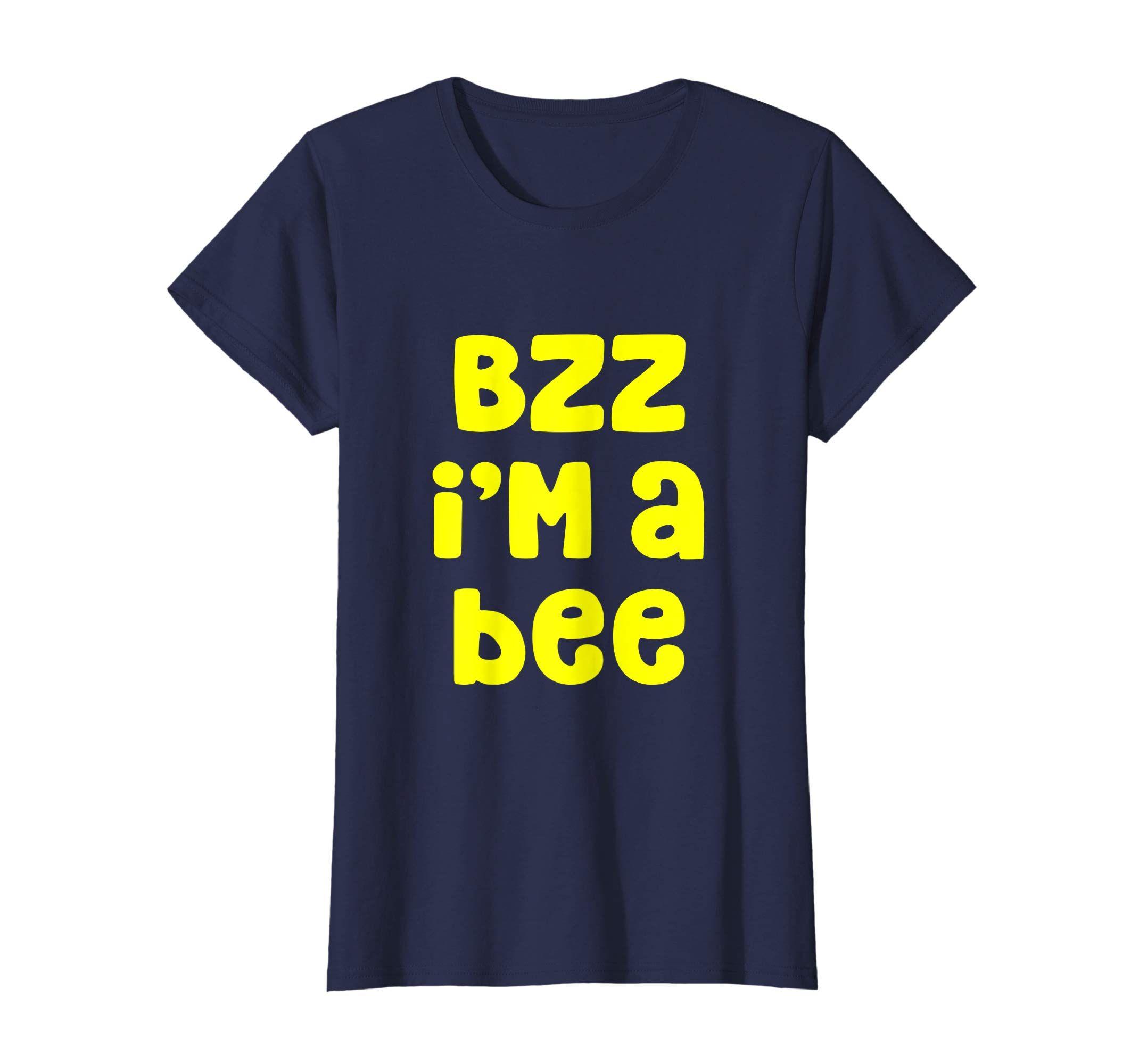 Bzz Logo - Amazon.com: Bzz I'm A Bee Costume Halloween T-Shirt: Clothing