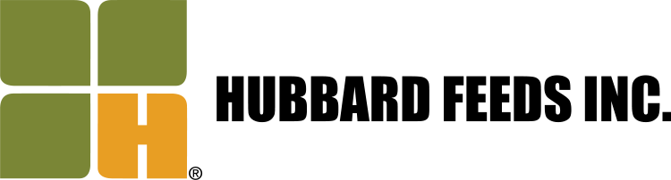 Hubbard Logo - Livestock Feed - Domine Sales and Service - Oakes, ND