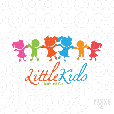 Kindergarten Logo - Little #Kids | My Logo Designs | Preschool logo, Daycare logo ...