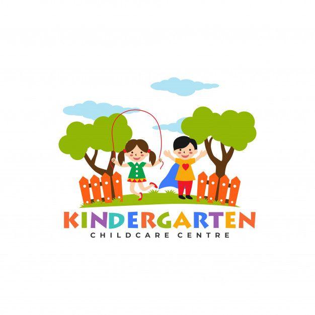 Kindergarten Logo - Kindergarten logo templates Vector | Premium Download