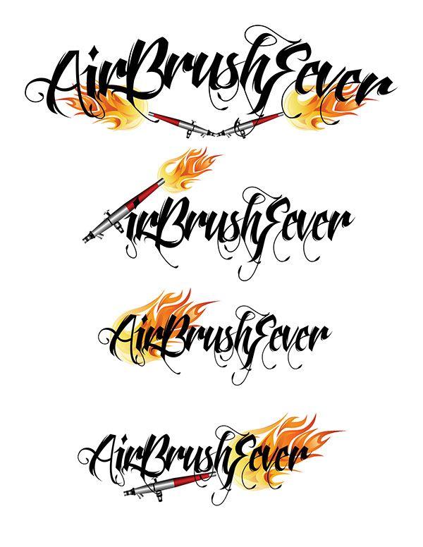 Airbrush Logo - AirBrush Fever Logo Design