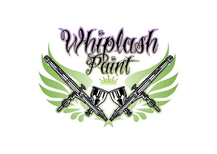 Airbrush Logo - Colorful, Bold, Paint Logo Design for Whiplash Paint