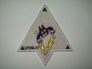 Vfn Logo - NAVY VFN 77 Aviation Vertical Night Fighter Squadron Military Patch