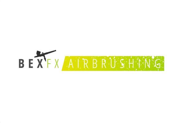 Airbrush Logo - Bex FX Airbrushing Logo Design/Letterhead by Chris Thorpe for Bex FX ...