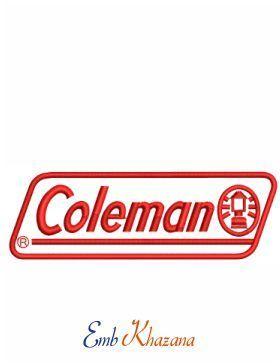 Coleman Logo - Coleman Logo. Fashion And Clothing Logos Embroidery Design