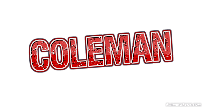 Coleman Logo - United States of America Logo. Free Logo Design Tool from Flaming Text