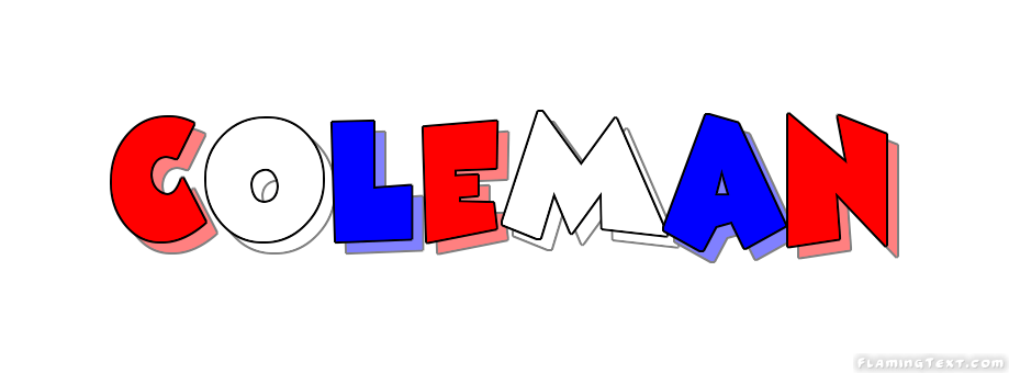 Coleman Logo - United States of America Logo. Free Logo Design Tool from Flaming Text