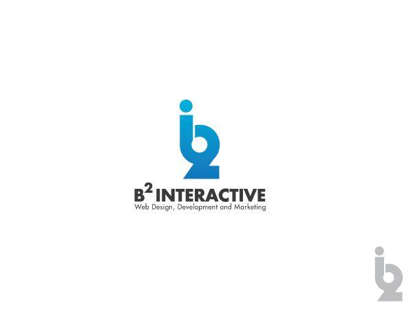 B2 Logo - B2 Interactive Logo Designs for Web Design, Development & Marketing