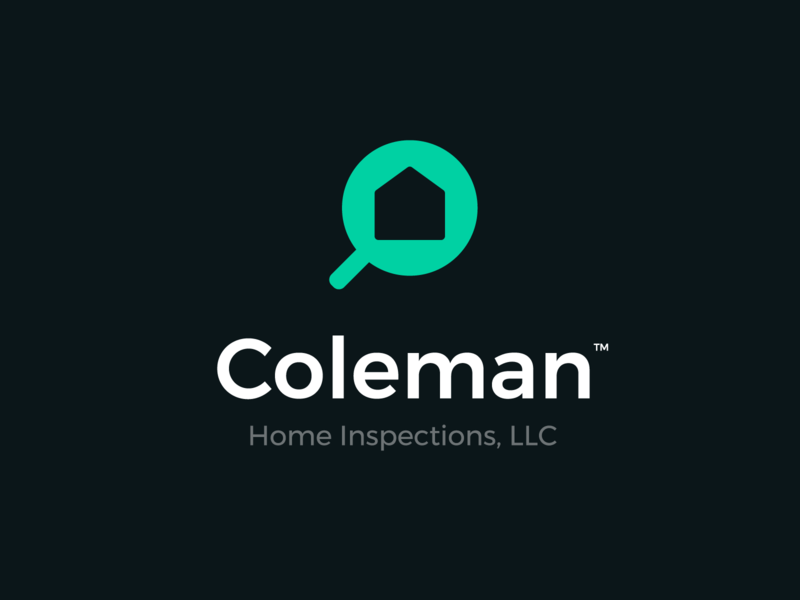 Coleman Logo - Coleman Home Inspections Logo Option1 by Mujtaba Jaffari on Dribbble