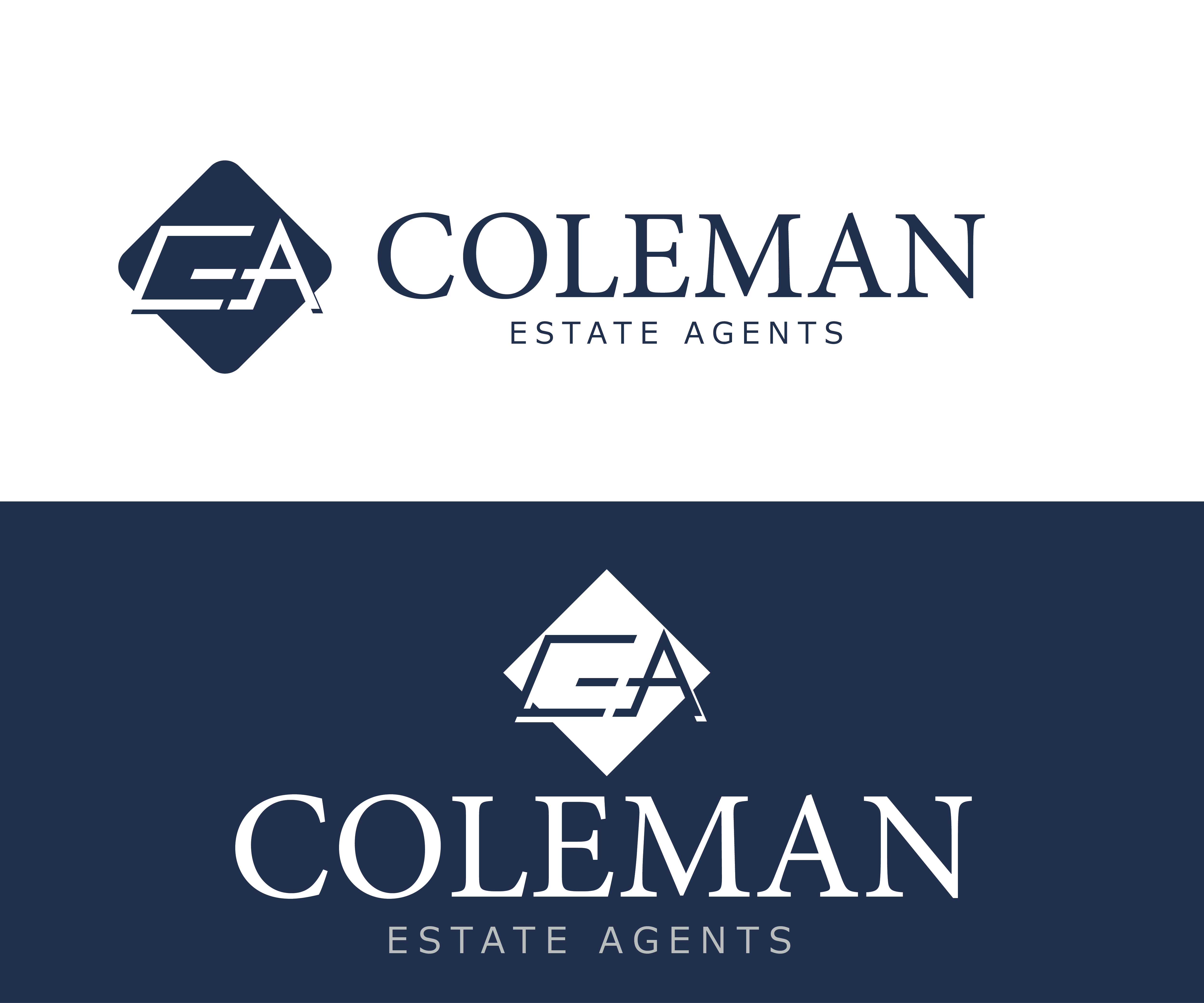 Coleman Logo - Bold, Upmarket Logo Design for Coleman Estate Agents by jonnson ...