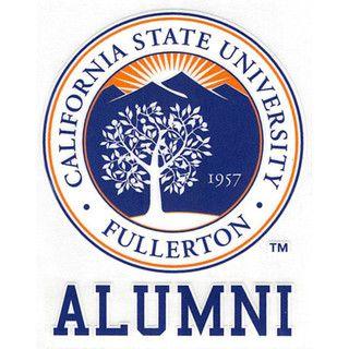 CSUF Logo - CSUF Seal Alumni Decal