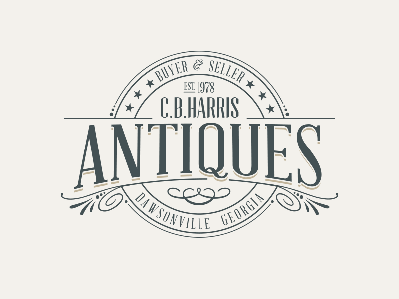 Antiques Logo - Antiques Logo by Shai Harris | Dribbble | Dribbble