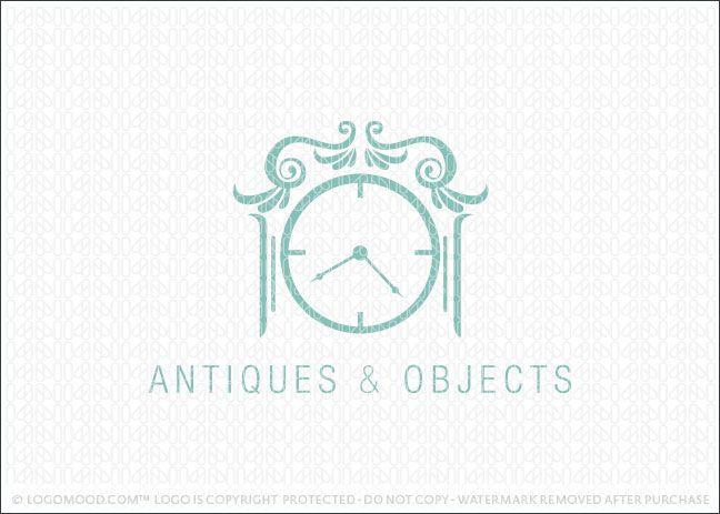 Antiques Logo - Antiques and Objects | Readymade Logos for Sale