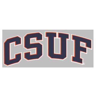 CSUF Logo - Navy CSUF Decal