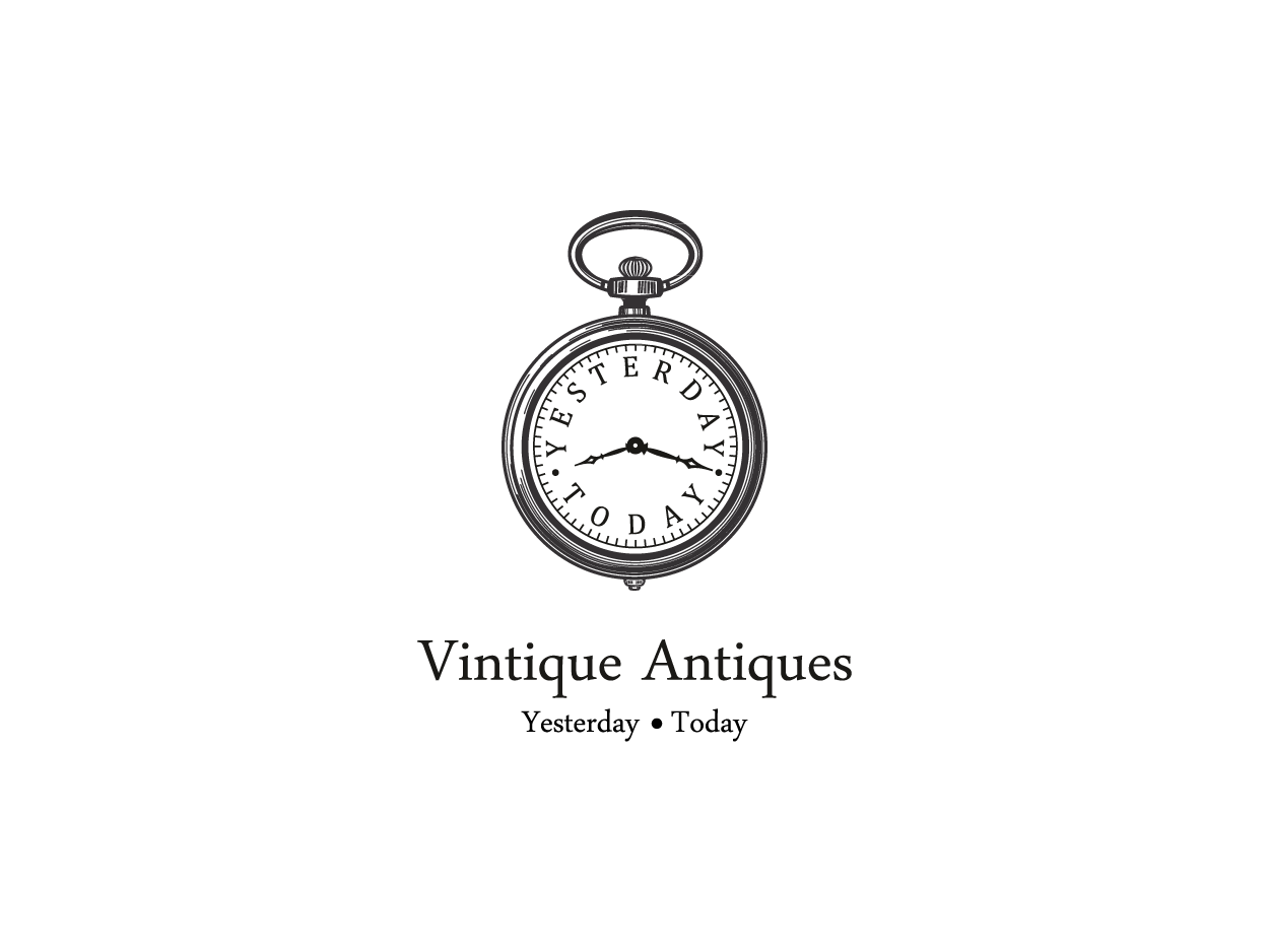Antiques Logo - Elegant, Serious, Store Logo Design for Vintique Antiques Yesterday ...