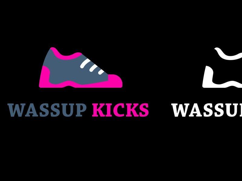 Wassup Logo - Wassup Kicks Logo shoes logo by Harsh Thakur on Dribbble