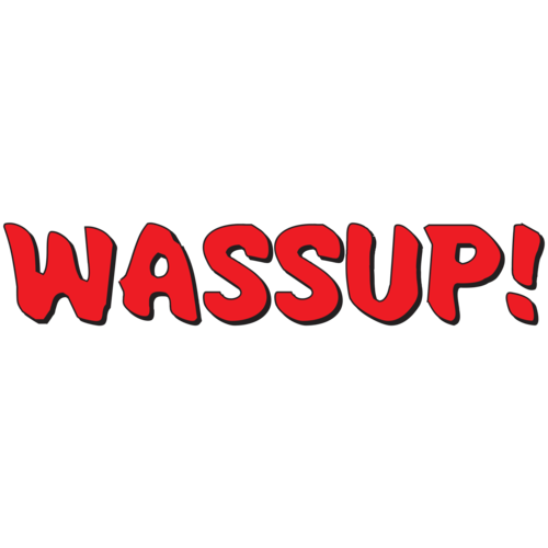 Wassup Logo - Wassup - Budweiser T-shirt