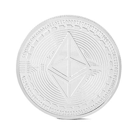 Ethercoin Logo - Pawaca Silver Ether Coin- Ethereum Cryptocurrencies You Hold for ...