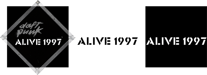 1997 Logo - Alive 1997 Logo Re Done. The Daft Club Punk Fansite