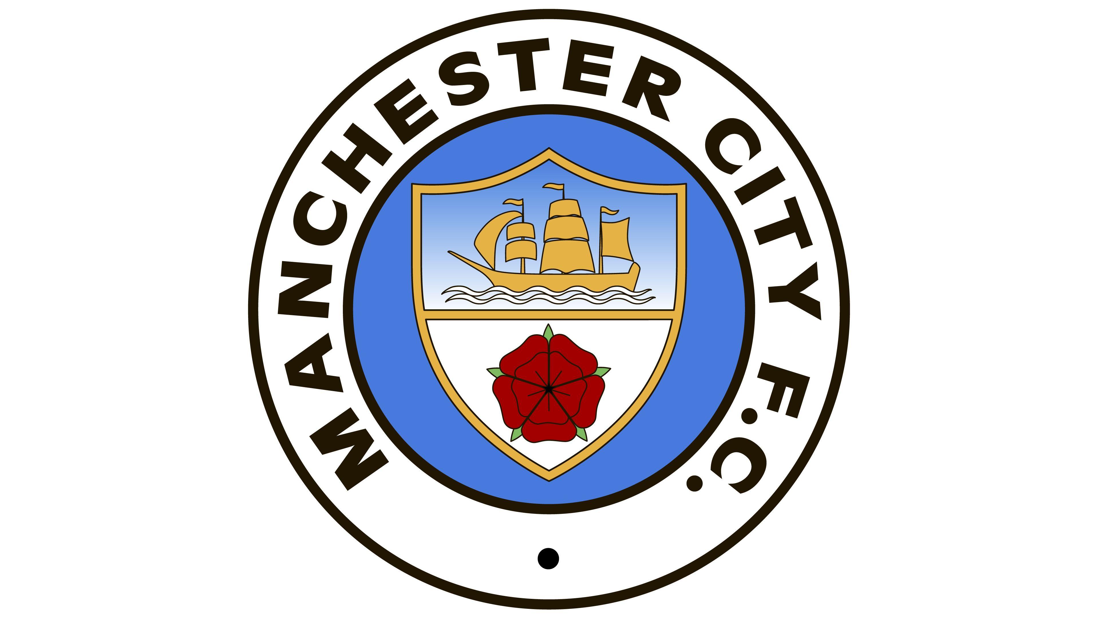 1997 Logo - Manchester City logo - Interesting History of the Team Name and emblem