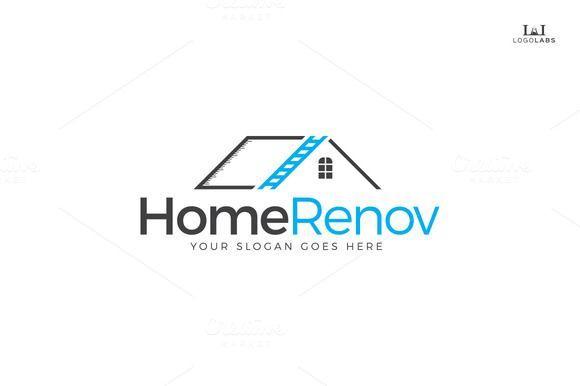 Renovation Logo - Check out Home Renovation Logo by LogoLabs on Creative Market | Logo ...