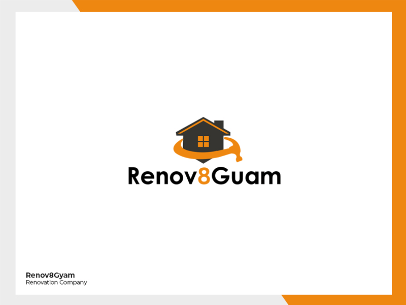 Renovation Logo - Logo design for Renov8Guam by Balvant Ahir on Dribbble
