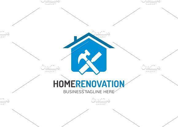 Renovation Logo - Home Renovation Logo by XpertgraphicD on @creativemarket | Logospire ...