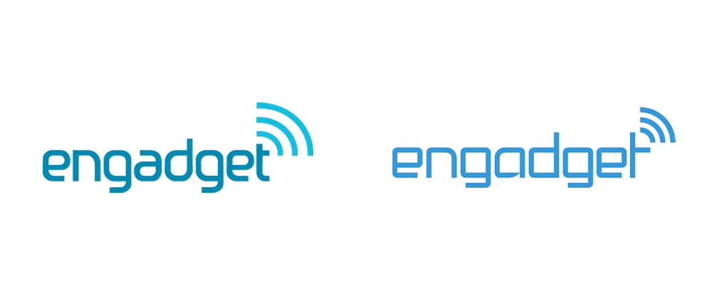 Engaget Logo - Brand New: New Logo for Engadget