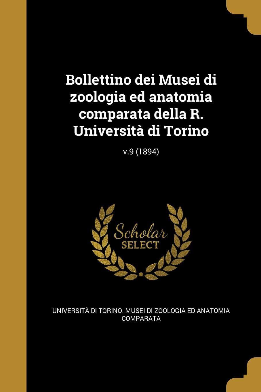 Zoologo Logo - Bollettino Dei Musei Di Zoologia Ed Anatomia Comparata Della R ...