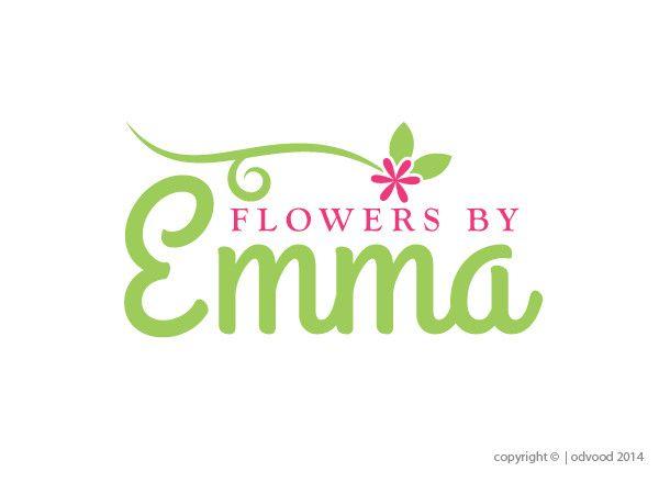 Emma Logo - Entry by odvoodlx for LOGO 'Flowers By Emma'