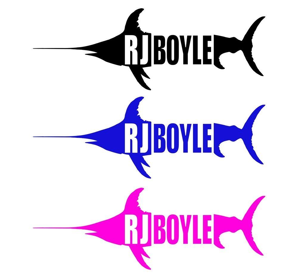 Boyle Logo - RJ Boyle Vinyl Stickers