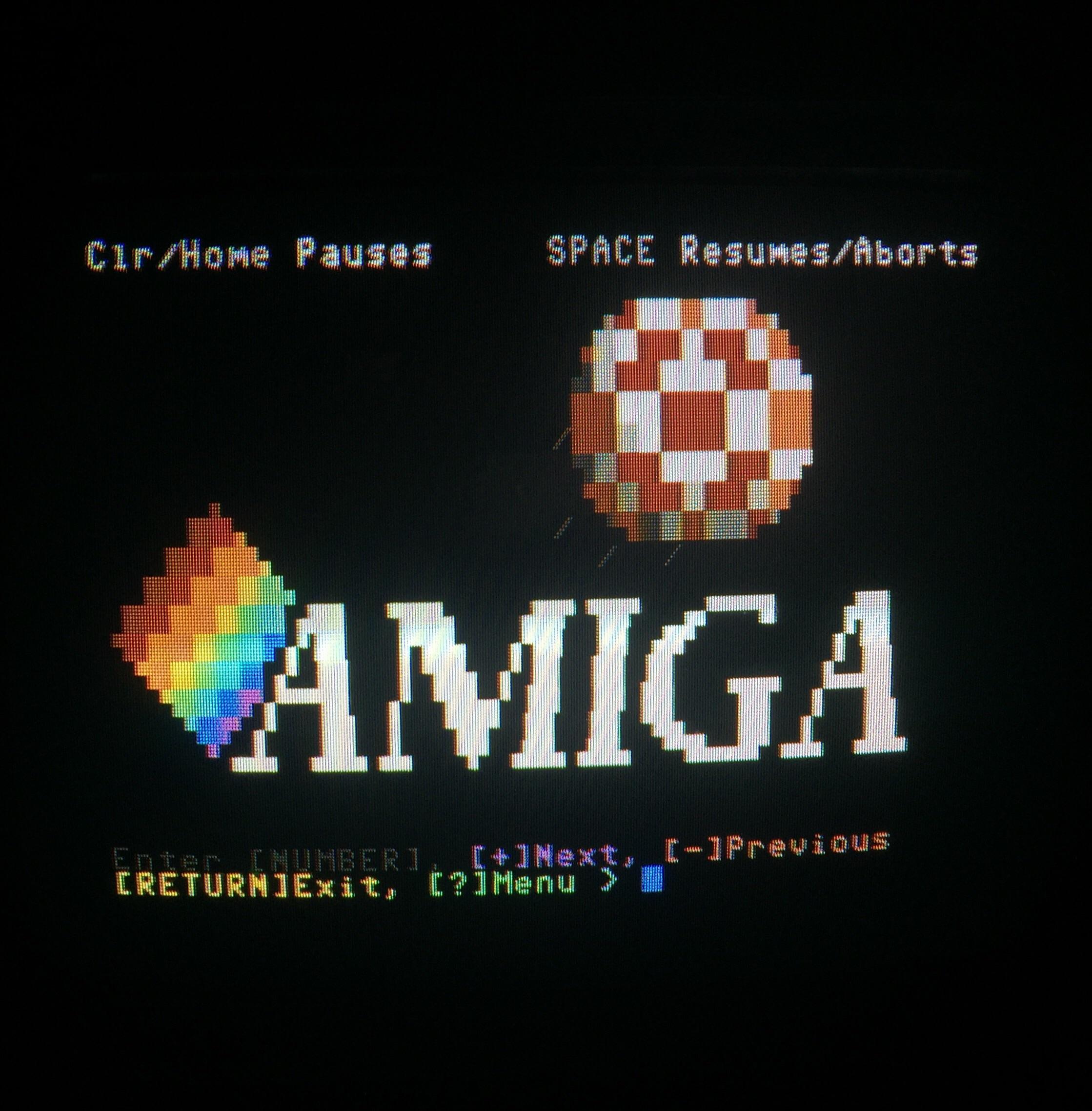 Amiga Logo - Awesome PETSCII art of the Amiga logo I found on C64 BBS 'Afterlife ...