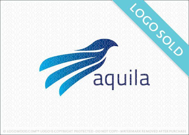 Aquila Logo - Readymade Logos for Sale Aquila Blue Eagle | Readymade Logos for Sale