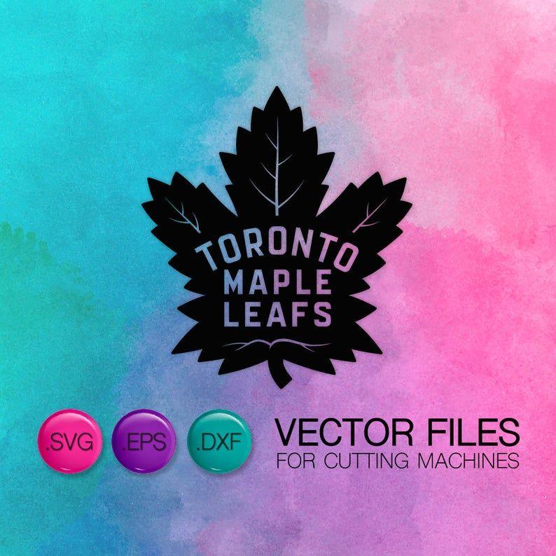 Leafs Logo - 30% OFF!!! Toronto Maple Leafs Logo Cutting Files, Maple Leafs Ice Hockey  Svg Dxf Vector, Inspired By Toronto Maple Leafs